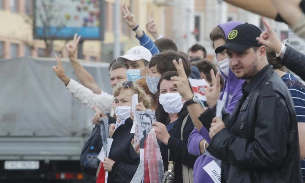 Λευκορωσία: Συνελήφθησαν ξένοι δημοσιογράφοι και φωτορεπόρτερ